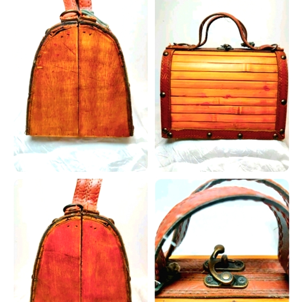 Sun & Sand Bamboo purse